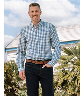 Check Classic Fit Cotton Shirt