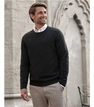 Mens Cashmere Crew Sweater