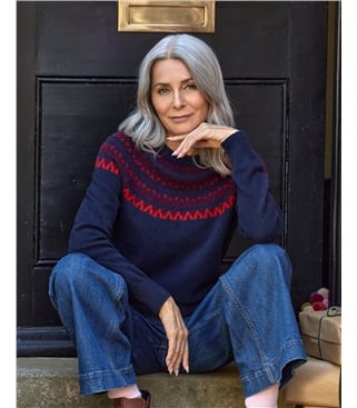 Crew Fairisle Yoke Jumper