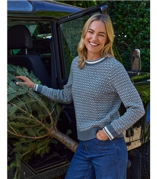 Nordic Stitch Crew Neck Jumper