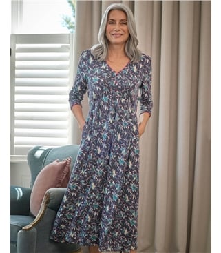 Empire Seam Jersey Dress