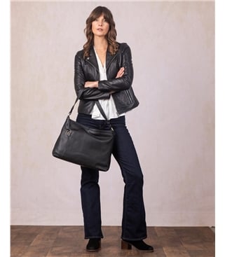 Howgill Leather Hobo Bag