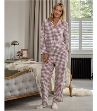 Woven Cotton Long PJ Bottom