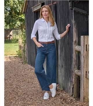 Wide Straight Leg Jeans