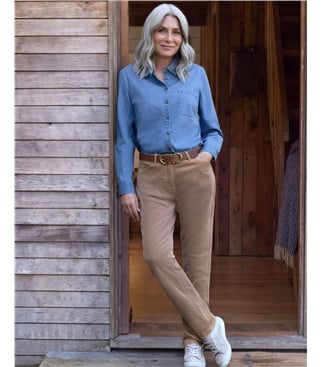 Organic Cotton Cord Jeans
