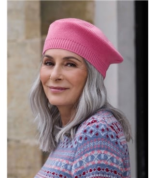 Cashmere Merino Beret