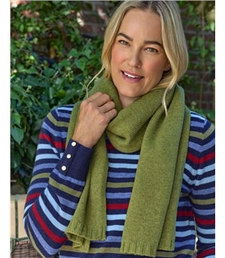 Womens Essential Lambswool Scarf