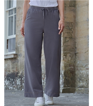 Soft Denim Jersey Trousers