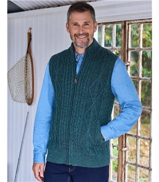 Pure Wool Gilet