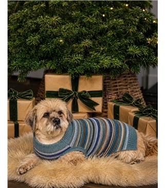 Lambswool Fairisle Knit Dog Jumper
