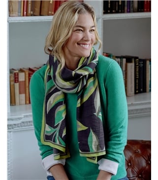 Woven Wool Printed Scarf