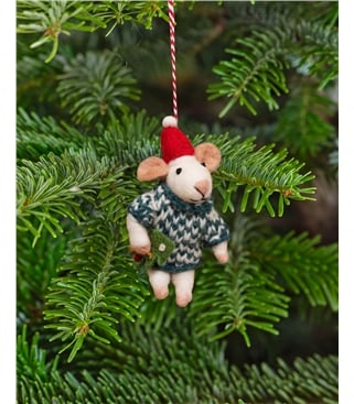 Daddy Mouse Christmas Decoration