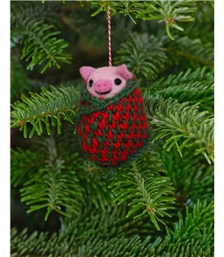Pig In Blanket Christmas Decoration