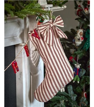Christmas Stocking With Bow