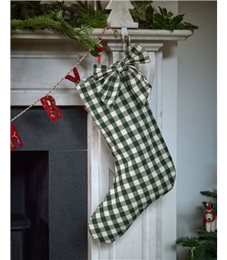 Christmas Stocking With Bow