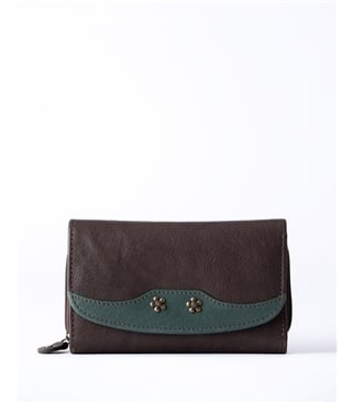 Hartsop Flapover Leather Purse