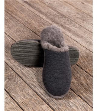 Mens Textile Mule