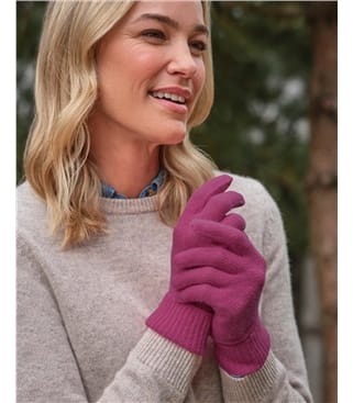 Womens Essential Lambswool Glove