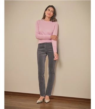 Washed Velvet Jean