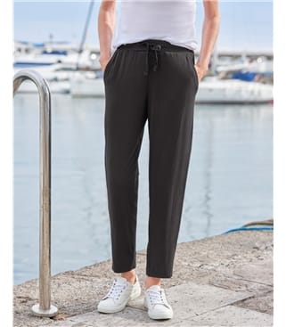Tapered Soft Jersey Trouser