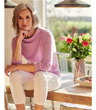 Woolovers jackie roll neck Clearance