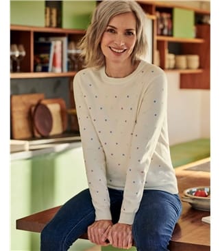 woolovers striped jumper