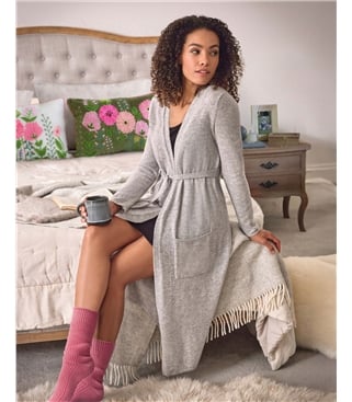 Cashmere & Merino Luxe Dressing Gown