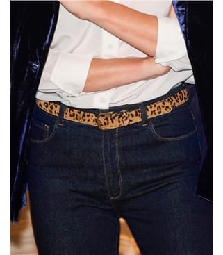 Wide Leather Belt