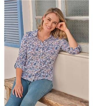 Chemise en Coton bio - Femme - Jersey