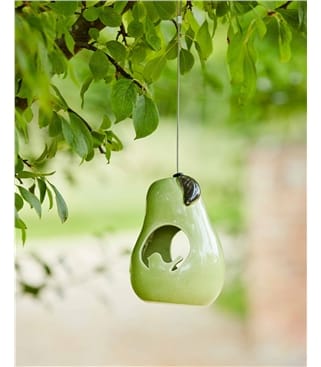 Burgon & Ball Sophie Conran Ceramic Bird Feeder Pear
