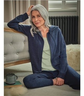 Cashmere And Merino Luxe Lounge Hoodie