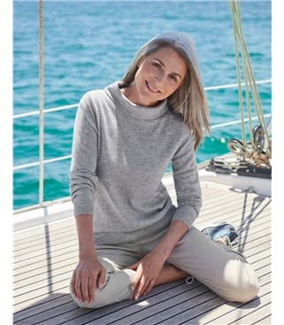 Jackie Kennedy Rollkragenpullover