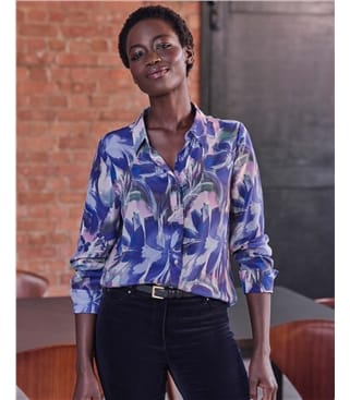 Pure Washed Silk Shirt