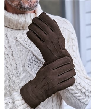 Gants fourrés - Homme - Peau de mouton