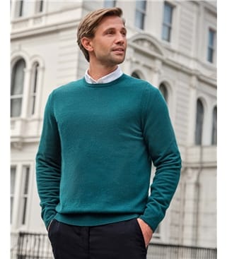 Mens Cashmere Crew Sweater