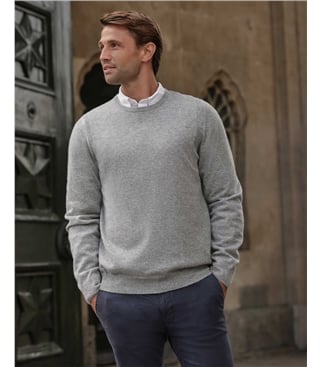 Mens Cashmere Crew Sweater