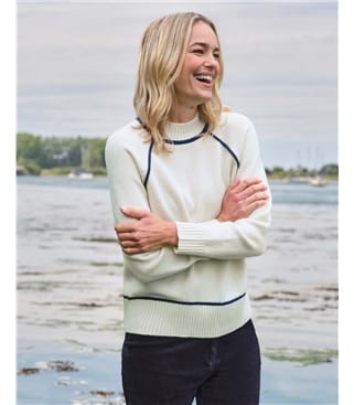 Lambswool Tipped Jumper
