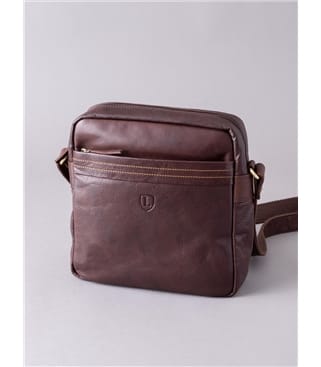Keswick Small Leather Messenger Bag