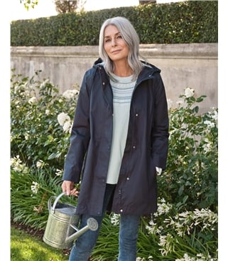 Regenjacke mit Kapuze