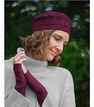 Cashmere Merino Beret