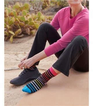 Stripe Ankle Socks