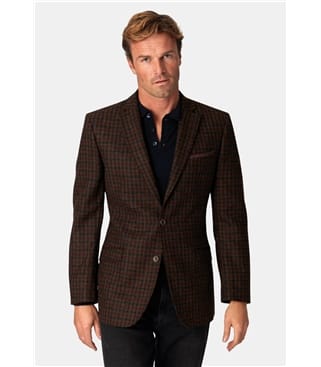 Coles Pure New Wool Check Jacket
