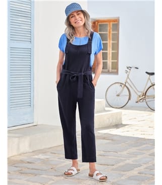 Relaxed Jersey Dungaree