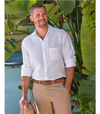 Linen Long Sleeve Shirt