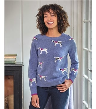 ニット/セーター AMERI VINTAGE MINI DALMATIAN MIX KNIT Ameri VINTAGE - AMERI vintage MINI DALMATIAN MIX KNITの通販 by