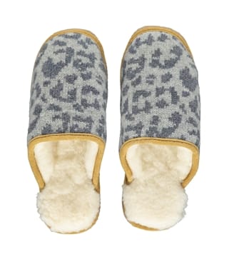 Womens Lambswool & Sheepskin Slippers