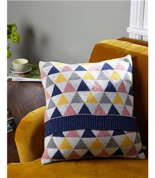 Knitted Lambswool Cushion