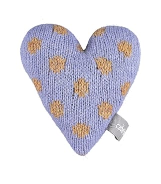 Mini Knitted Heart with Lavender