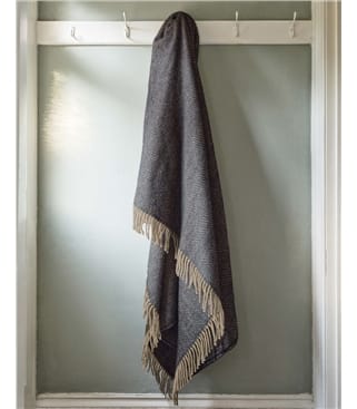 Pure Wool Beehive Throw