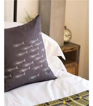 Fish Cushion Cover with Feather Pad